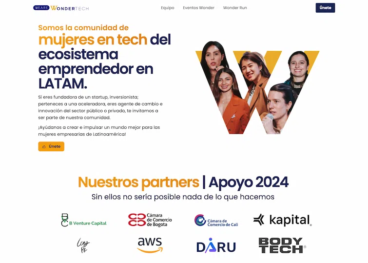 Wonder Tech: Comunidad de mujeres en tech